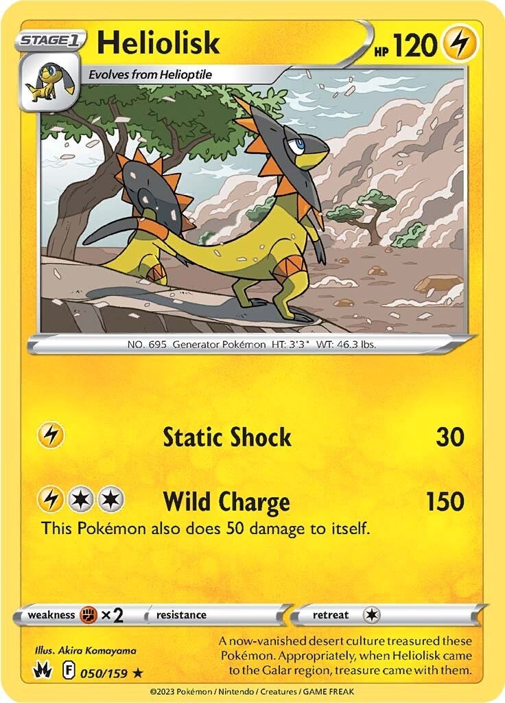 Heliolisk (050/159) [SWSH: Crown Zenith]