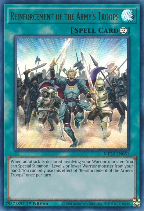 Reinforcement of the Army's Troops (MP22-EN051) [2022 Tin of the Pharaoh's Gods]