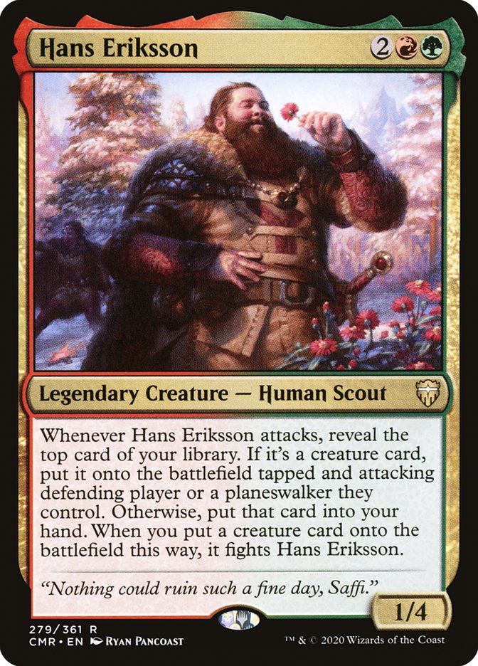 Hans Eriksson (279) [Commander Legends]