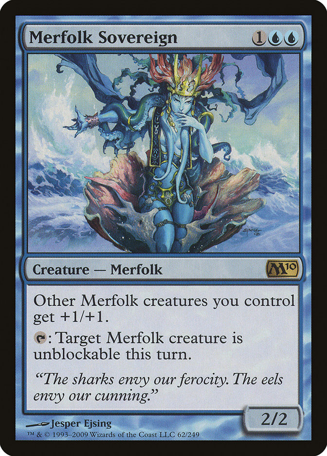 Merfolk Sovereign (62) [Magic 2010 (M10)]