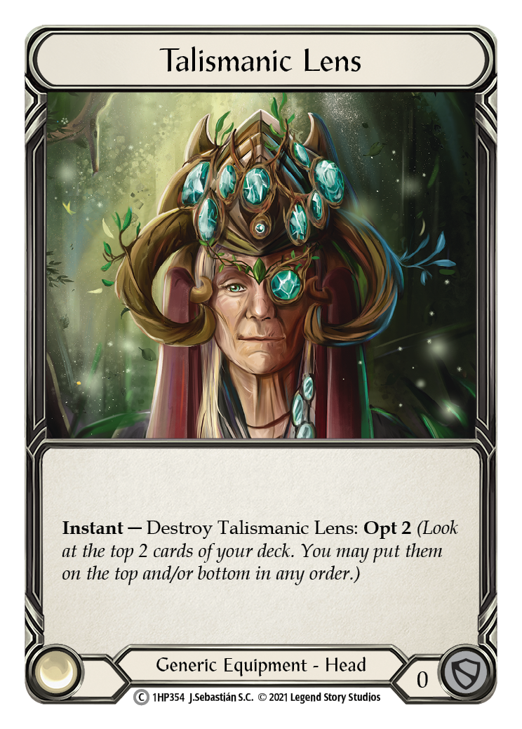Talismanic Lens (1HP354) [History Pack Vol.1]