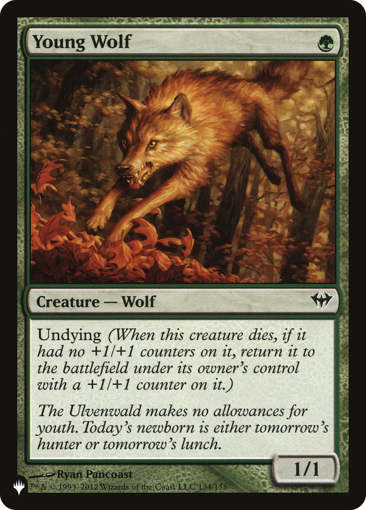 Young Wolf (134/158) [The List Reprints]