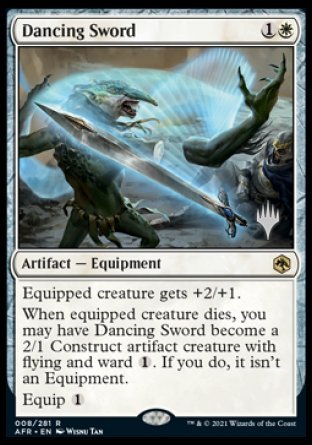 Dancing Sword (8) [Promo Pack: Adventures in the Forgotten Realms]