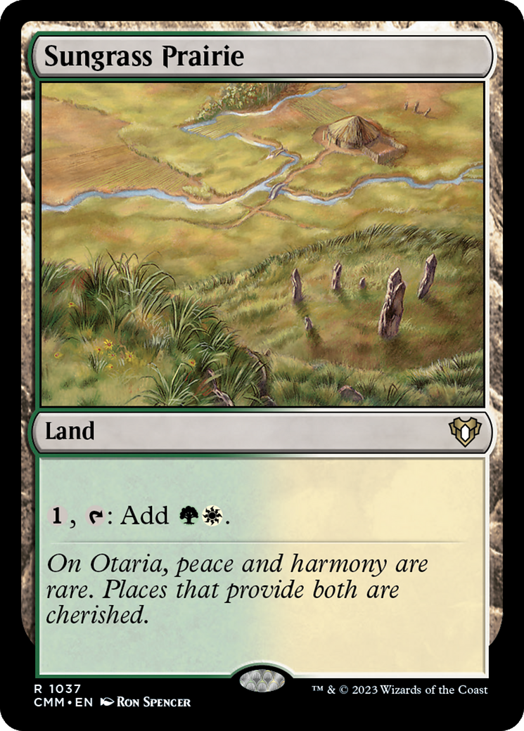 Sungrass Prairie (1037) [Commander Masters]