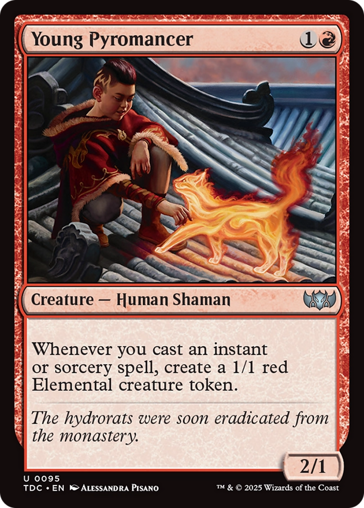 Young Pyromancer (95) [Commander: Tarkir: Dragonstorm]