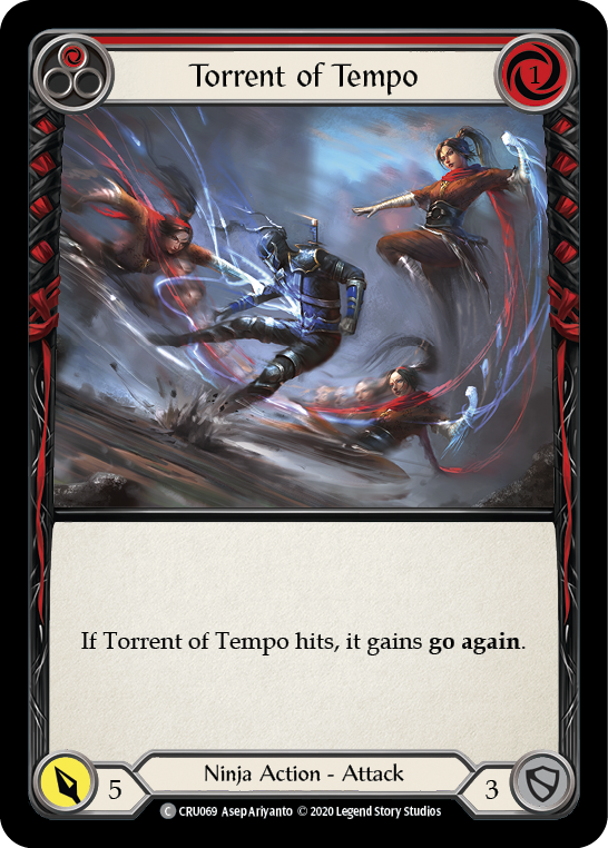 Torrent of Tempo (Red) (CRU069) [Crucible of War]