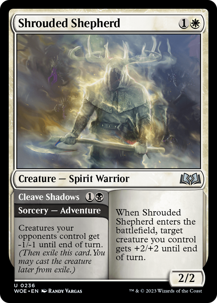 Shrouded Shepherd (236) [Wilds of Eldraine]