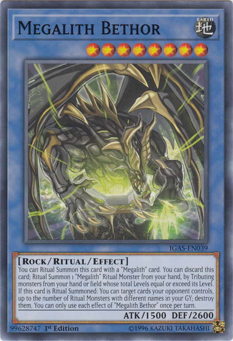 Megalith Bethor (IGAS-EN039) [Ignition Assault]