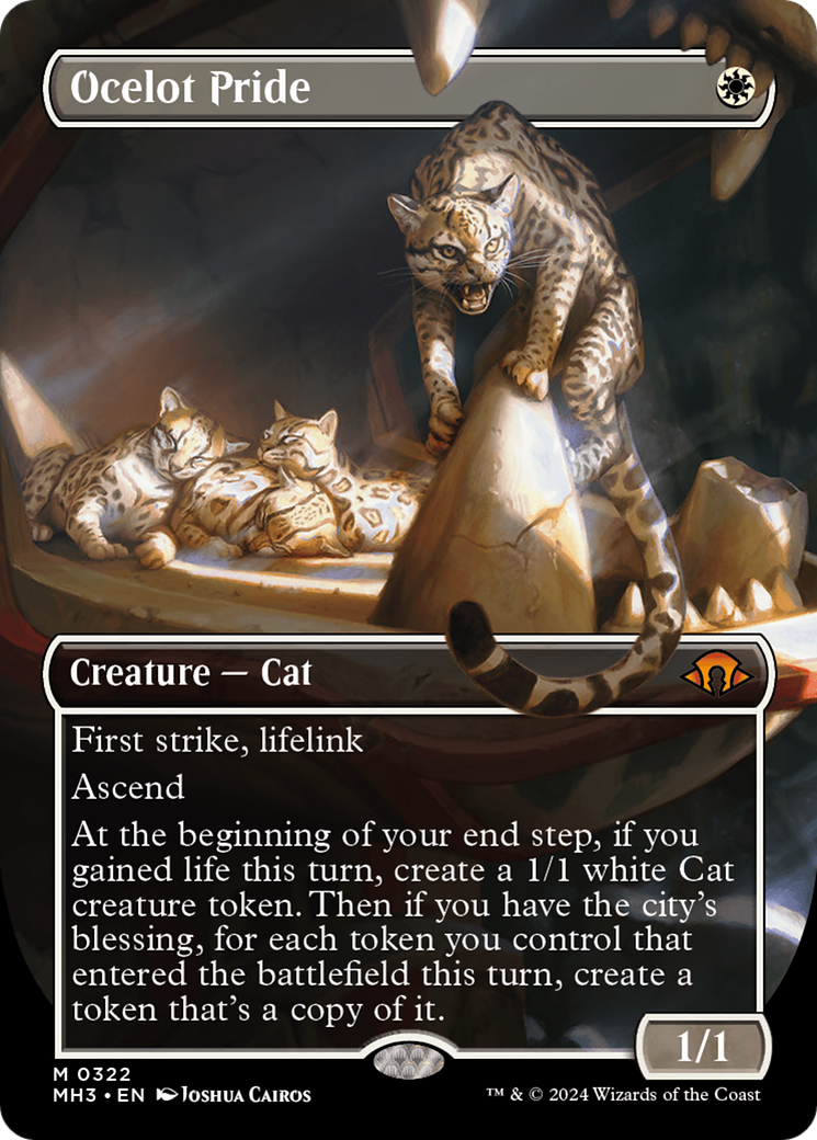 Ocelot Pride (Borderless) (322) [Modern Horizons 3]