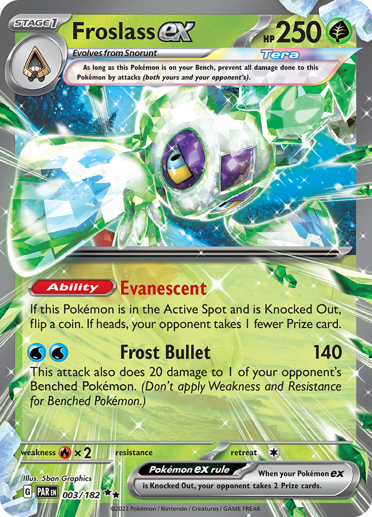 Froslass ex (003/182) [SV04: Paradox Rift]