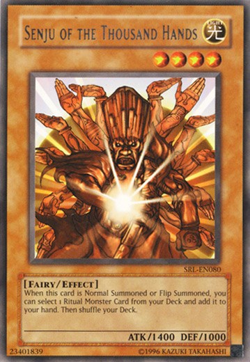 Senju of the Thousand Hands (SRL-EN080) [Spell Ruler (Worldwide English)]