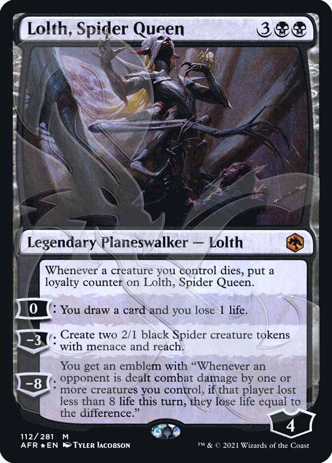 Lolth, Spider Queen (112) [AFR Ampersand Promos]