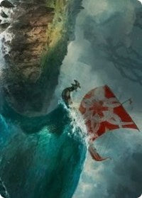 Run Ashore Art Card (19) [Art Series: Kaldheim]