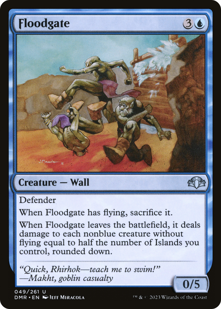 Floodgate (49) [Dominaria Remastered]