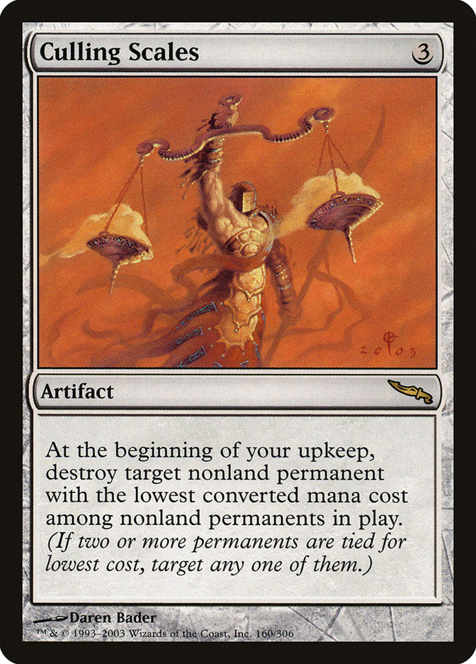 Culling Scales (160) [Mirrodin]
