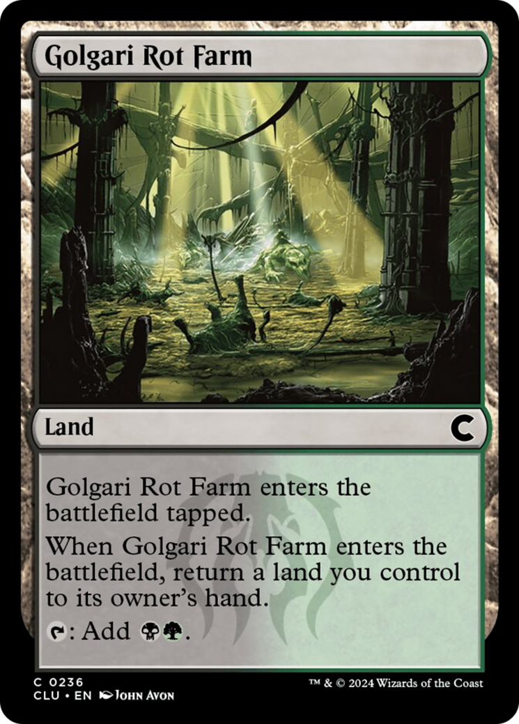 Golgari Rot Farm (236) [Ravnica: Clue Edition]