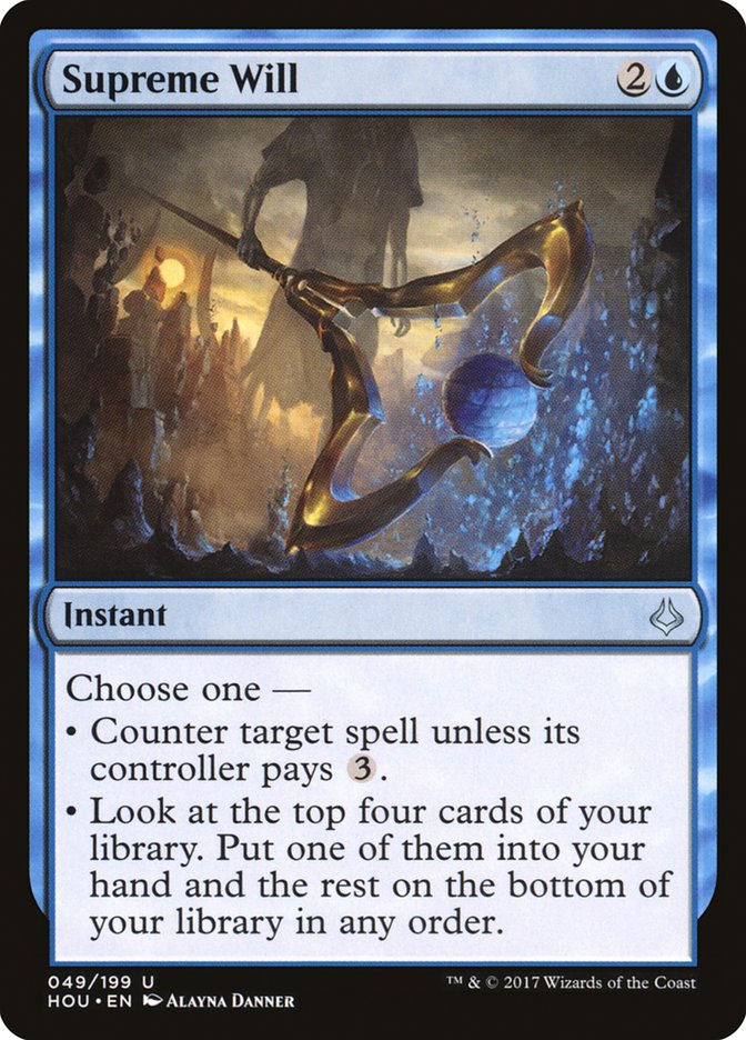 Supreme Will (49) [Hour of Devastation]