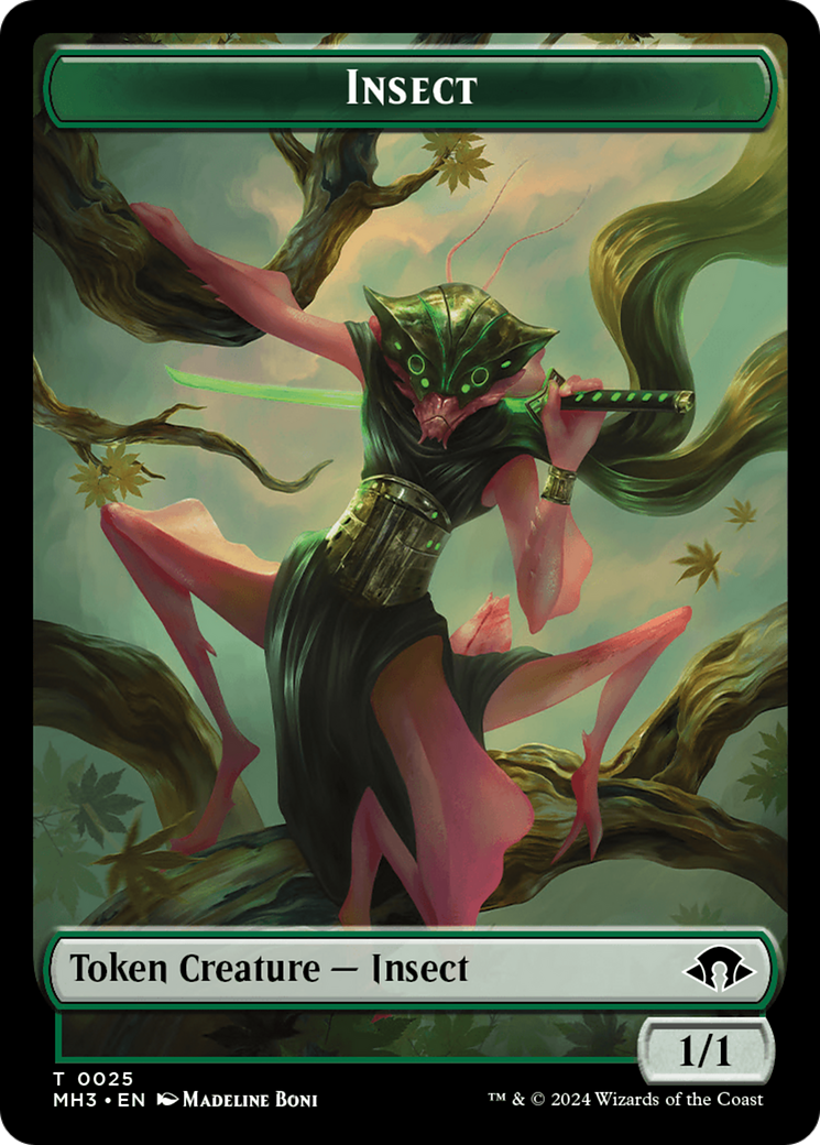 Insect Token (0025) (25) [Modern Horizons 3]