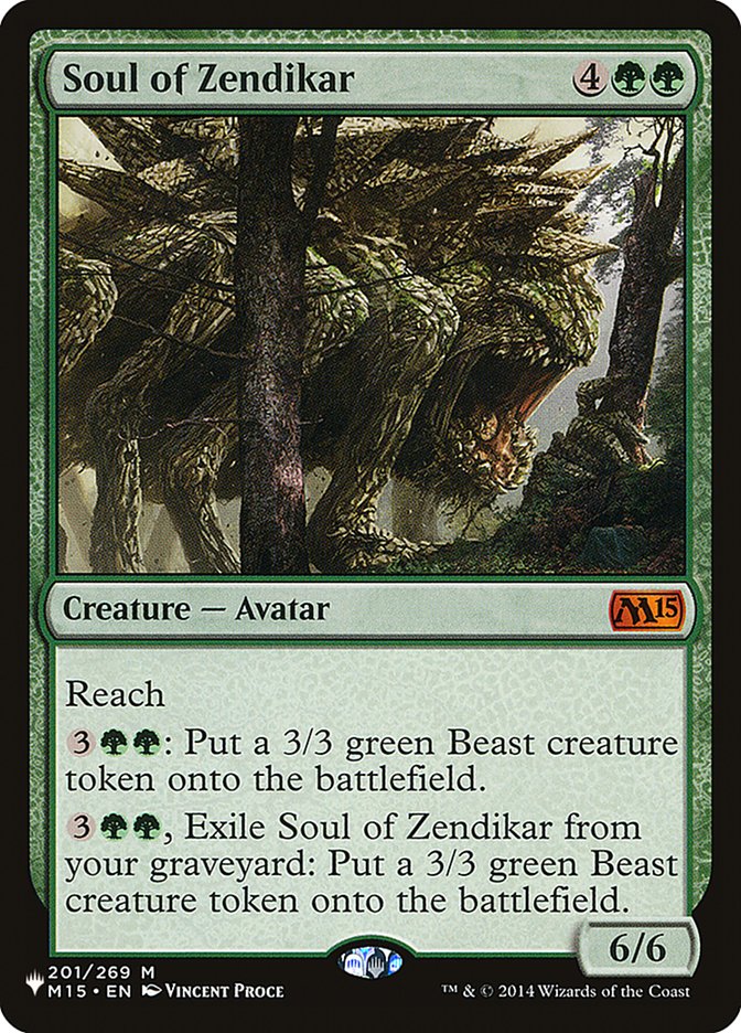 Soul of Zendikar (201/269) [The List Reprints]