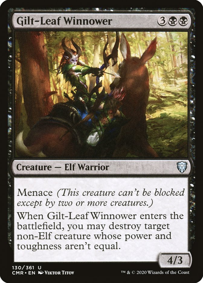 Gilt-Leaf Winnower (130) [Commander Legends]