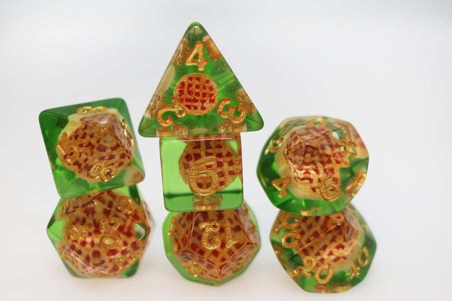 Pastry Pets: Cherry Pie Bear Cub - Pin & RPG Dice Set