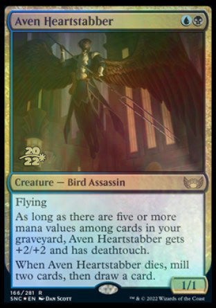 Aven Heartstabber (166) [Prerelease Cards]