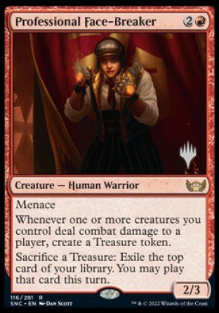 Professional Face-Breaker (116) [Promo Pack: Streets of New Capenna]