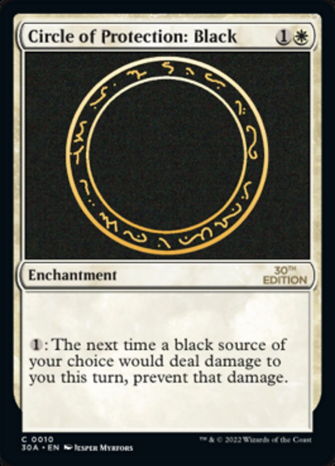 Circle of Protection: Black (10) [30th Anniversary Edition]