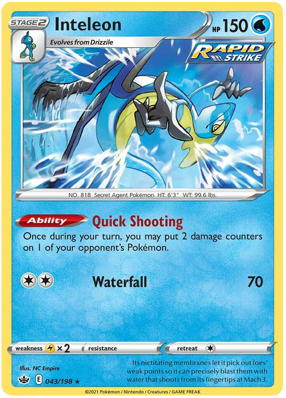 Inteleon (043/198) [Deck Exclusives]