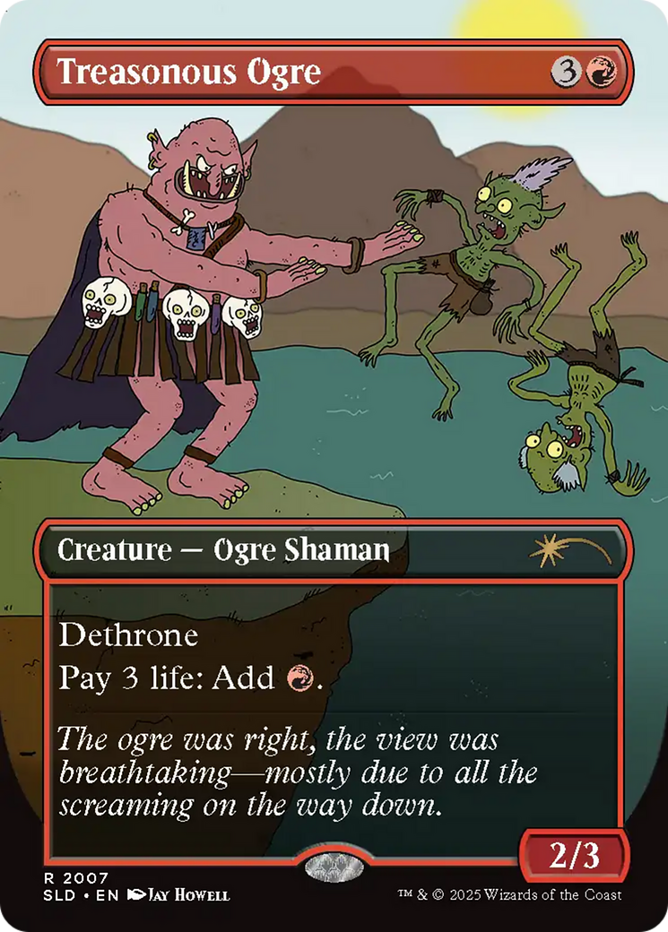 Treasonous Ogre (Rainbow Foil) (2007) [Secret Lair Drop Series]