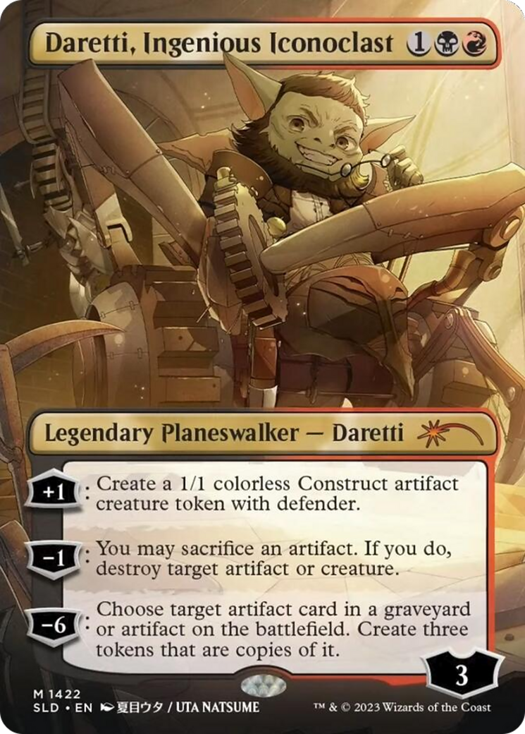 Daretti, Ingenious Iconoclast (Rainbow Foil) (1422) [Secret Lair Drop Series]