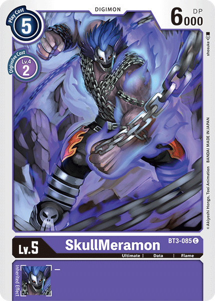 SkullMeramon (BT3-085 C) [Release Special Booster 1.5]