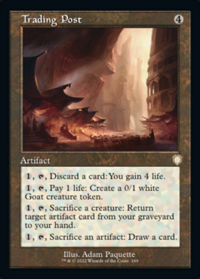 Trading Post (Retro Frame) (169) [Commander: The Brothers' War]
