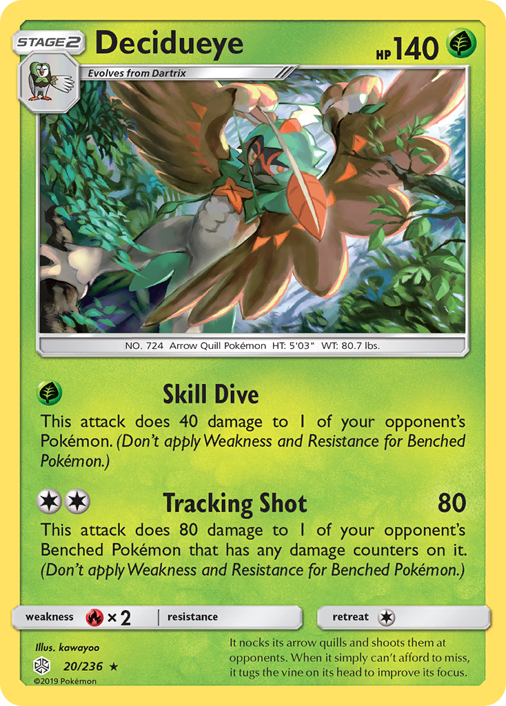 Decidueye (20/236) [SM - Cosmic Eclipse]