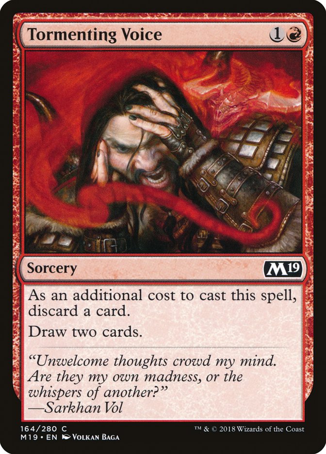 Tormenting Voice (164) [Core Set 2019]