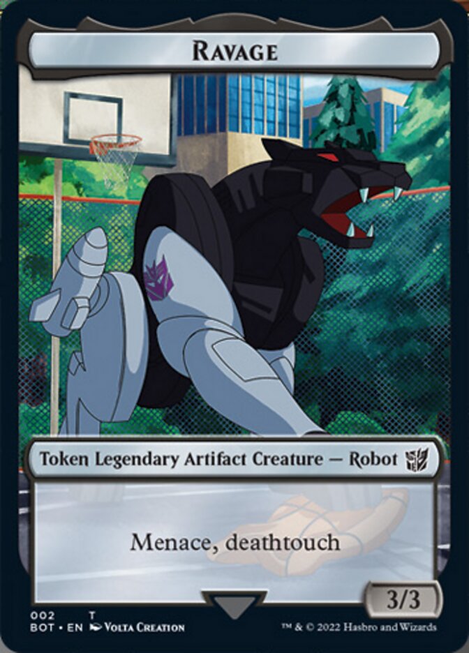 Ravage Token (2) [Universes Beyond: Transformers]