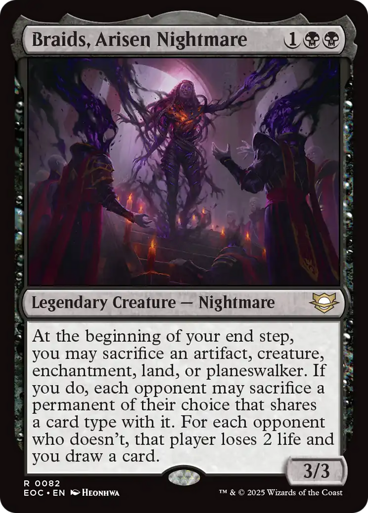 Braids, Arisen Nightmare (82) [Commander: Edge of Eternities]