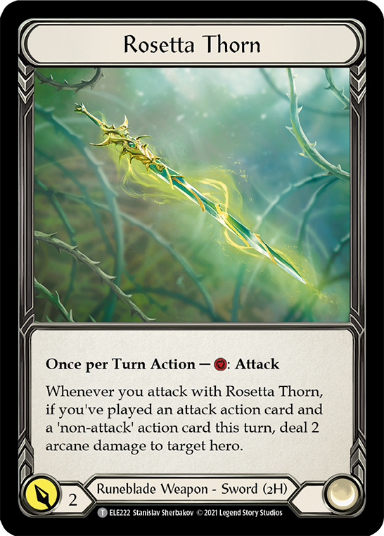 Seismic Surge // Rosetta Thorn (ELE212 // ELE222) [Tales of Aria]