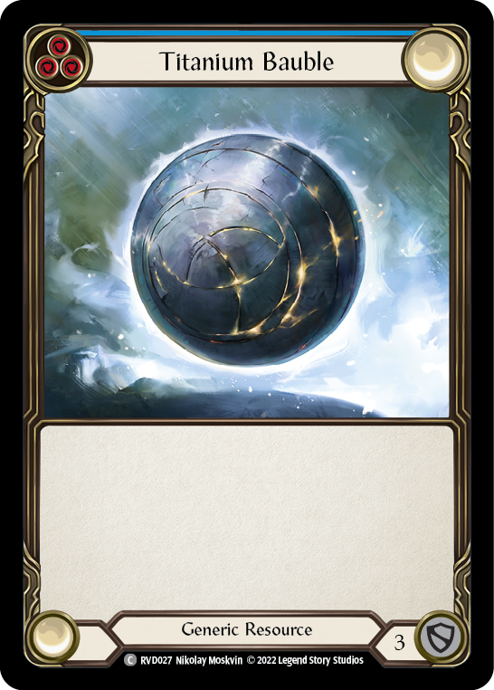 Titanium Bauble (Rhinar) (RVD027) [Classic Battles: Rhinar vs Dorinthea]