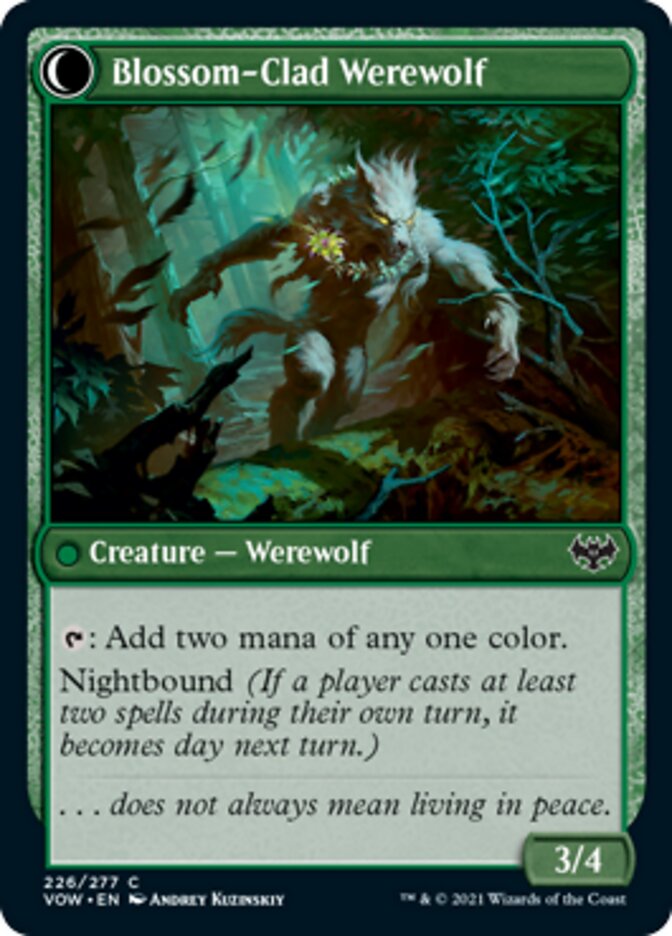 Weaver of Blossoms (226) [Innistrad: Crimson Vow]