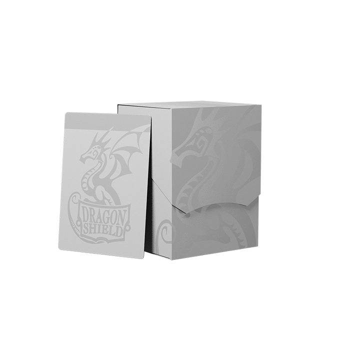 Dragon Shield: Deck Shell - Ashen White