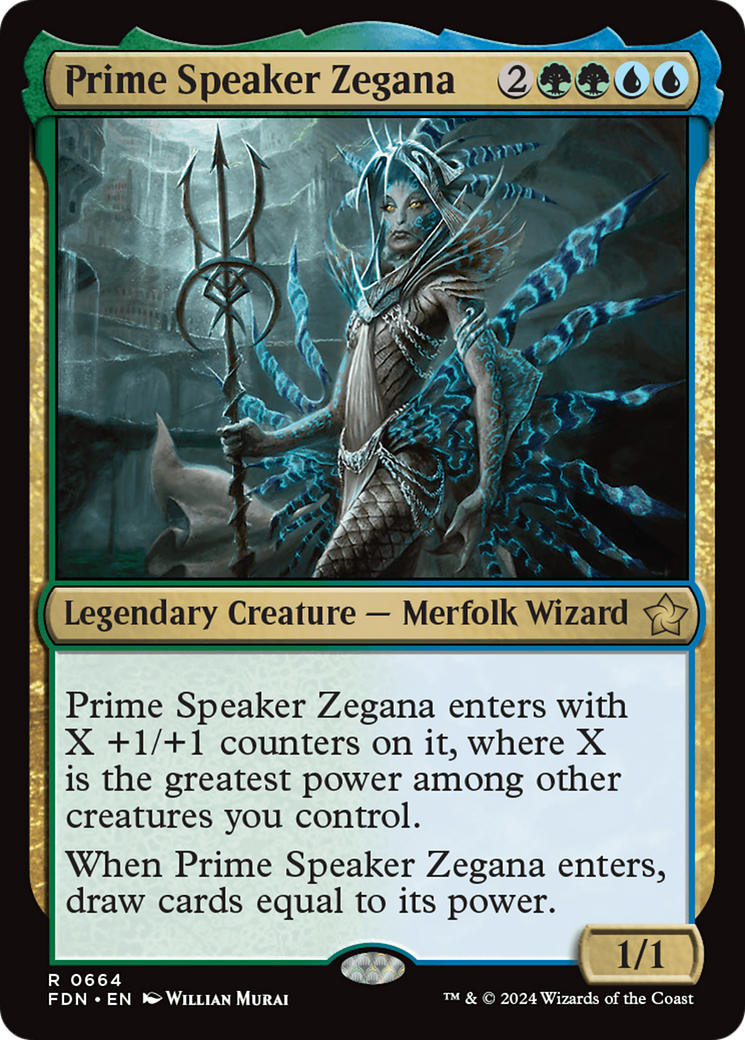 Prime Speaker Zegana (664) [Foundations]