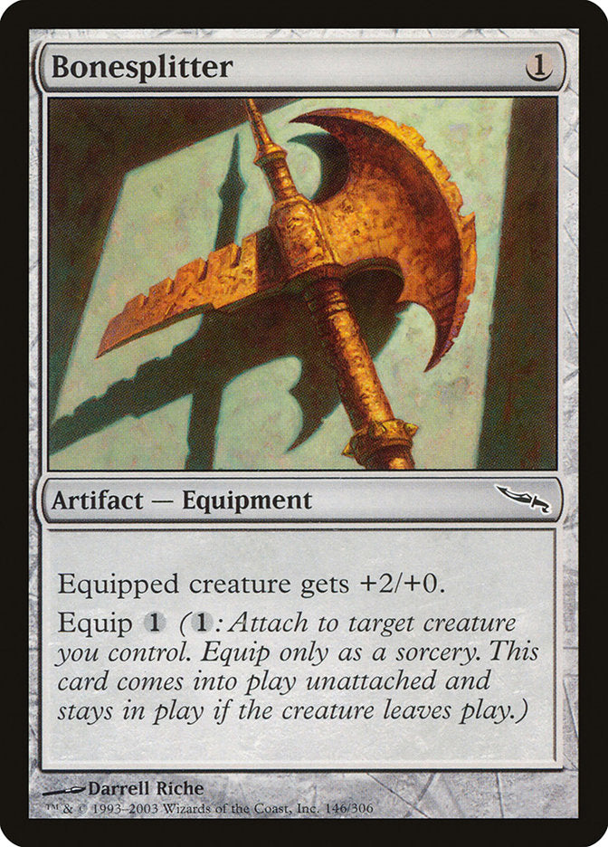Bonesplitter (146) [Mirrodin]