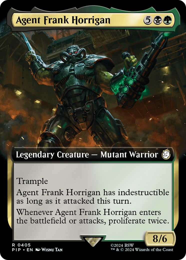 Agent Frank Horrigan (Extended Art) (405) [Universes Beyond: Fallout]