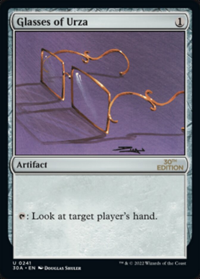 Glasses of Urza (241) [30th Anniversary Edition]