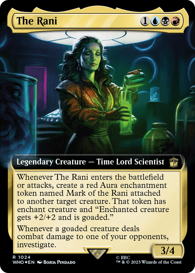 The Rani (Extended Art) (Surge Foil) (1024) [Universes Beyond: Doctor Who]