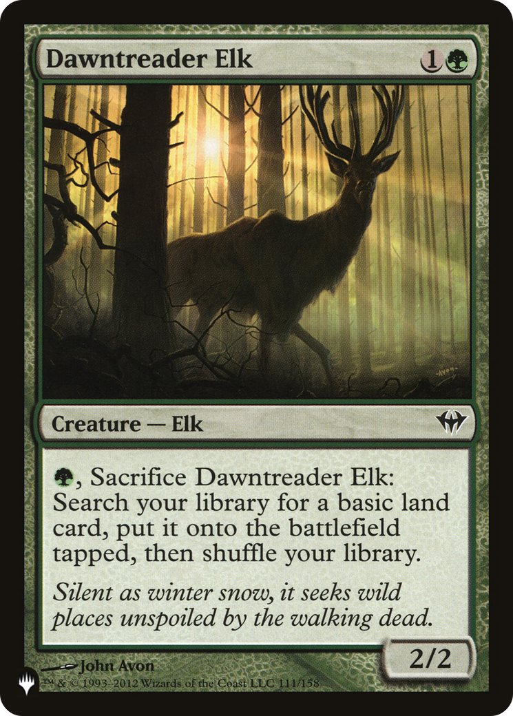 Dawntreader Elk (111/158) [The List Reprints]