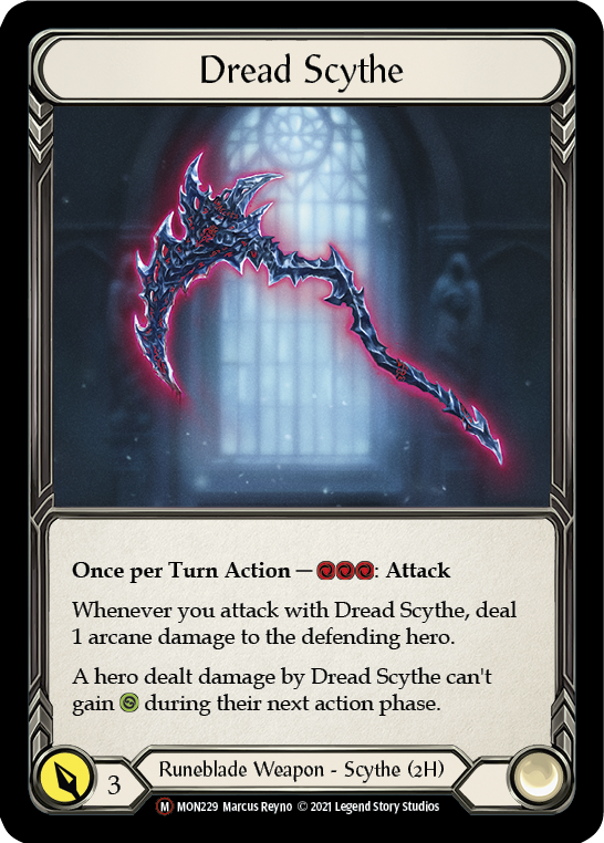 Dread Scythe (MON229) [Monarch]