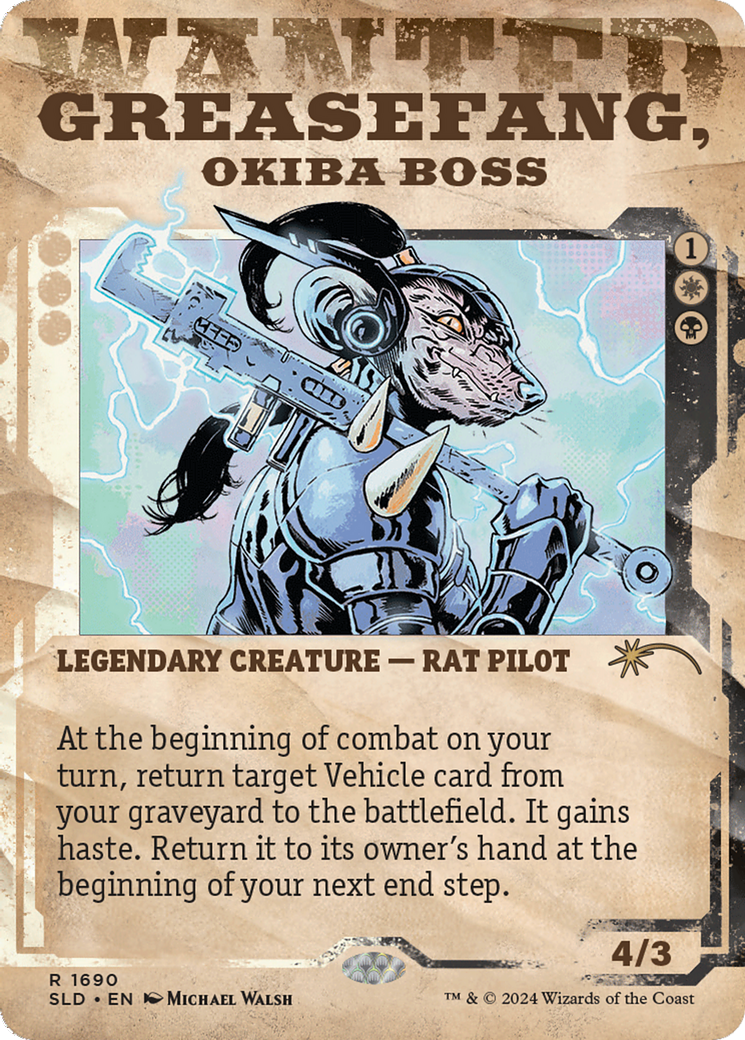 Greasefang, Okiba Boss (1690) [Secret Lair Drop Series]