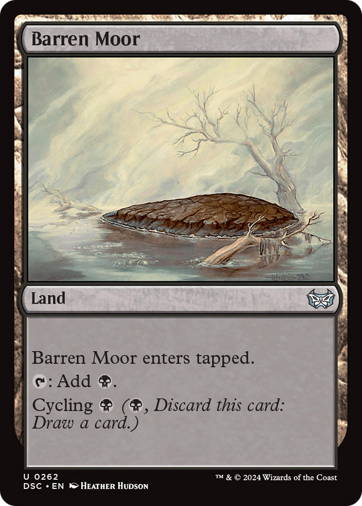 Barren Moor (262) [Commander: Duskmourn: House of Horror]
